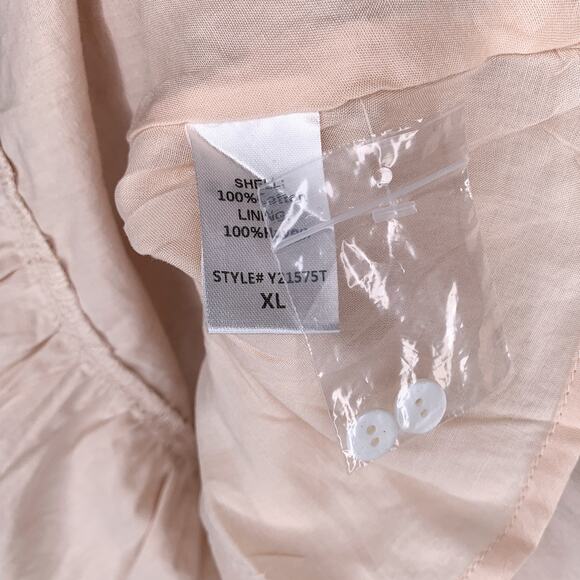 Pomander Place Sandstone Cotton Mabel Maxi Dress Size XL - Picture 8 of 8